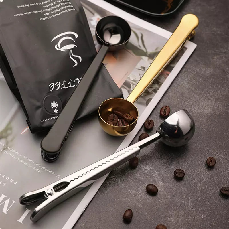 Colher de Café Inox com Presilha para Embalagem - Casa Elège