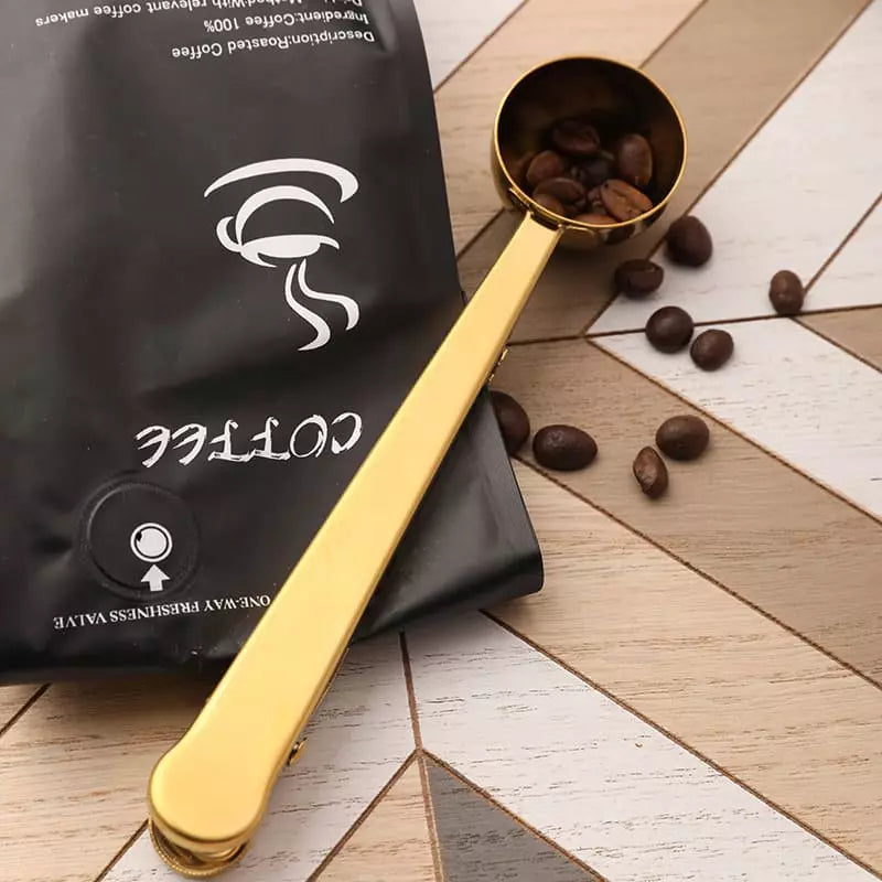 Colher de Café Inox com Presilha para Embalagem - Casa Elège