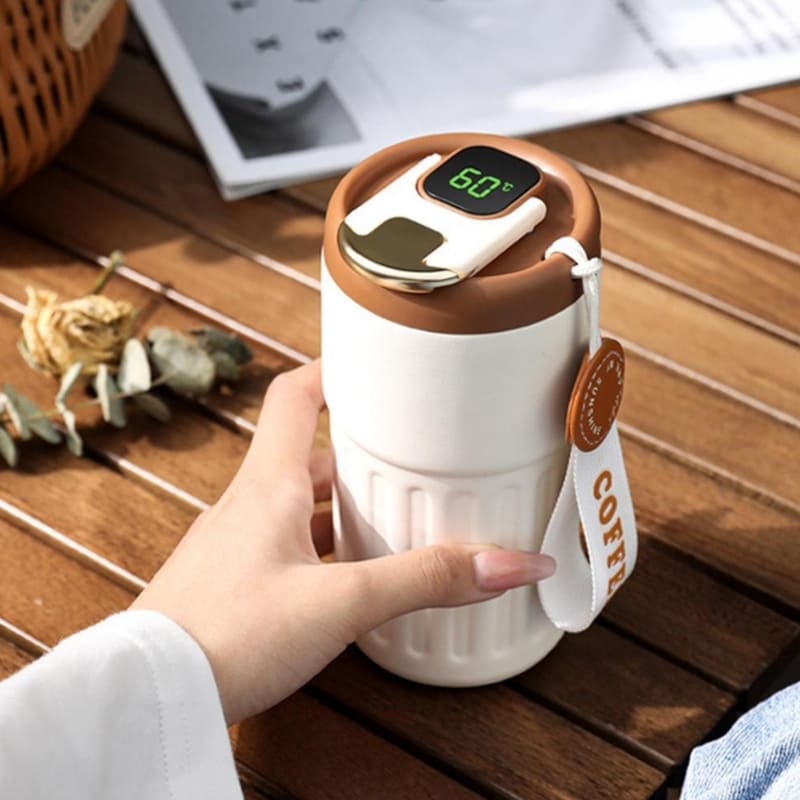 Copo Térmico 450ml em Inox 316 com Tampa Inteligente - Casa Elège