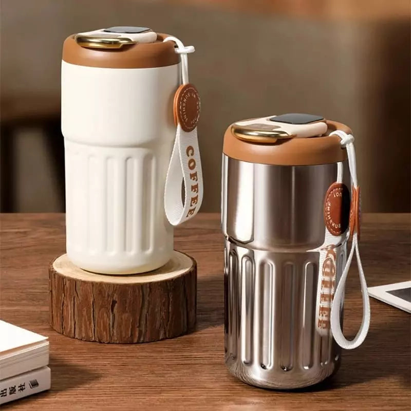 Copo Térmico 450ml em Inox 316 com Tampa Inteligente - Casa Elège