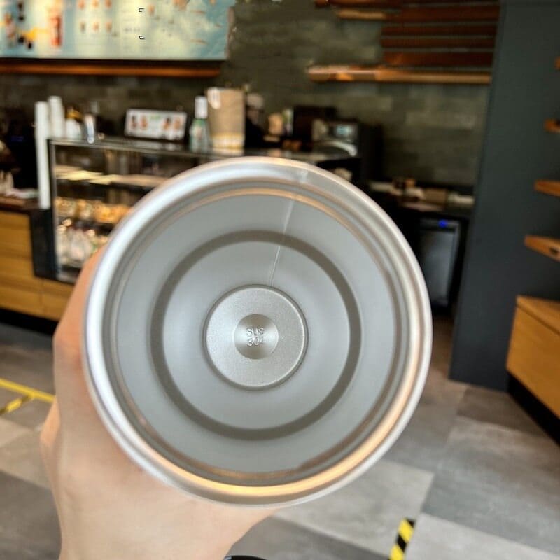 Copo Térmico Inox com Tampa BPA Free e Alça Portátil - Casa Elège