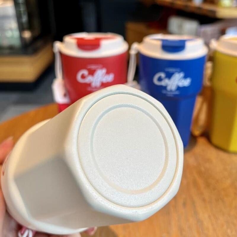 Copo Térmico Inox com Tampa BPA Free e Alça Portátil - Casa Elège