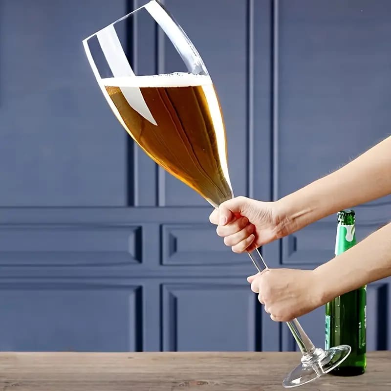 Copo de Cerveja Cristal Gigante para Bar - Casa Elège - Casa Elège