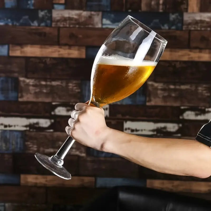Copo de Cerveja Cristal Gigante para Bar - Casa Elège - Casa Elège