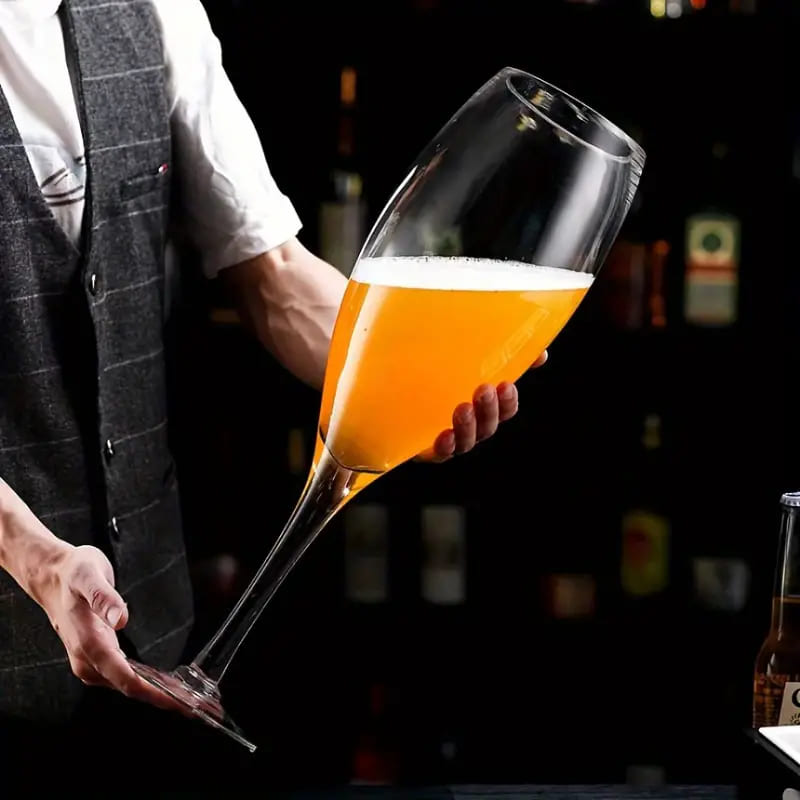 Copo de Cerveja Cristal Gigante para Bar - Casa Elège - Casa Elège