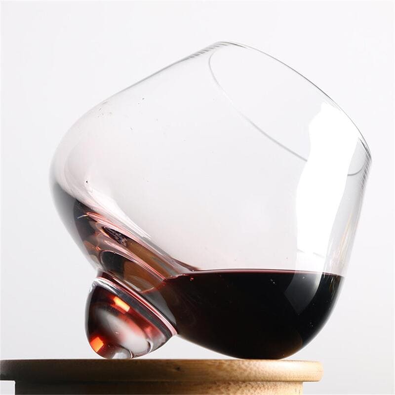Copo de Whisky Cristal Barriga Rotativo 250ml Luxuoso - Casa Elège