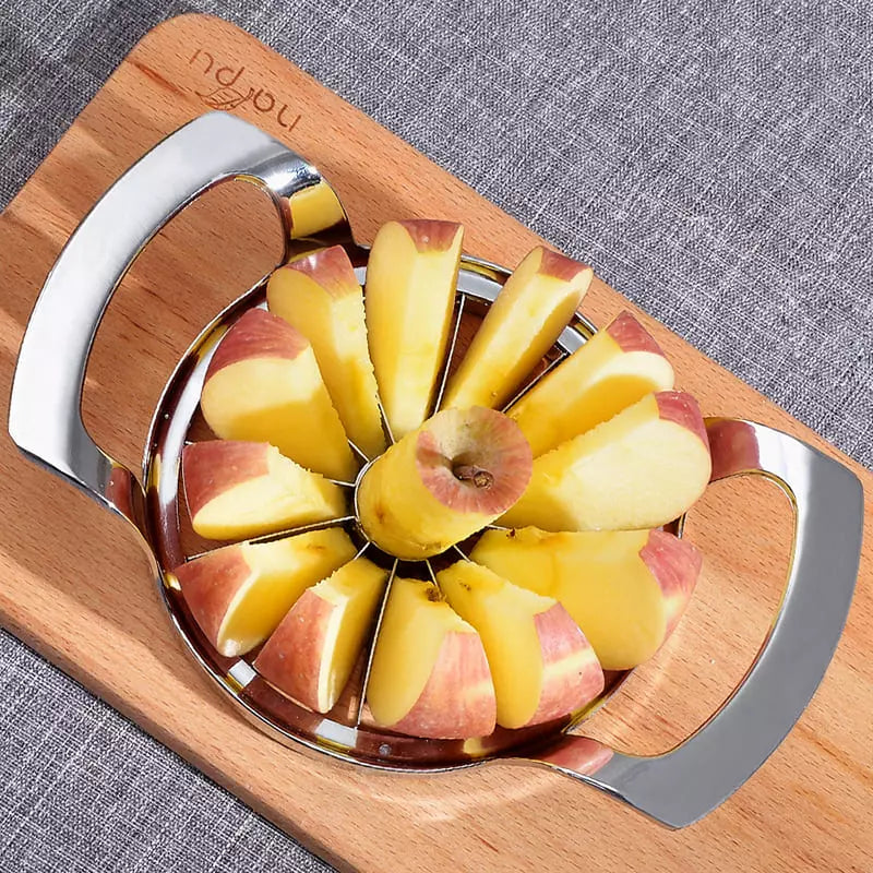 Cortador De Frutas Em Aço Inox Com Lâminas Afiadas - 12 fatias Casa Elège