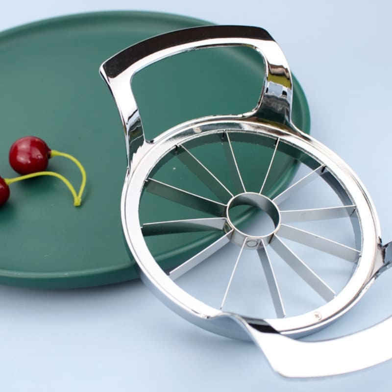 Cortador De Frutas Em Aço Inox Com Lâminas Afiadas - Casa Elège