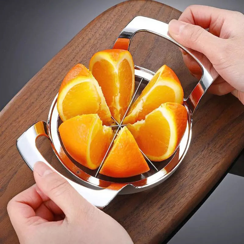 Cortador De Frutas Em Aço Inox Com Lâminas Afiadas - 6 peças Casa Elège
