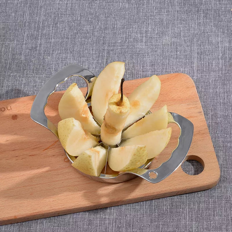 Cortador De Frutas Em Aço Inox Com Lâminas Afiadas - Casa Elège