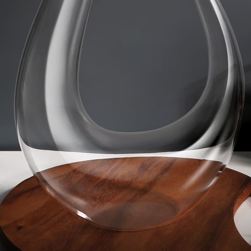 Decanter de Vinho em Vidro Formato Cisne 1500ml Sofisticado - Casa Elège