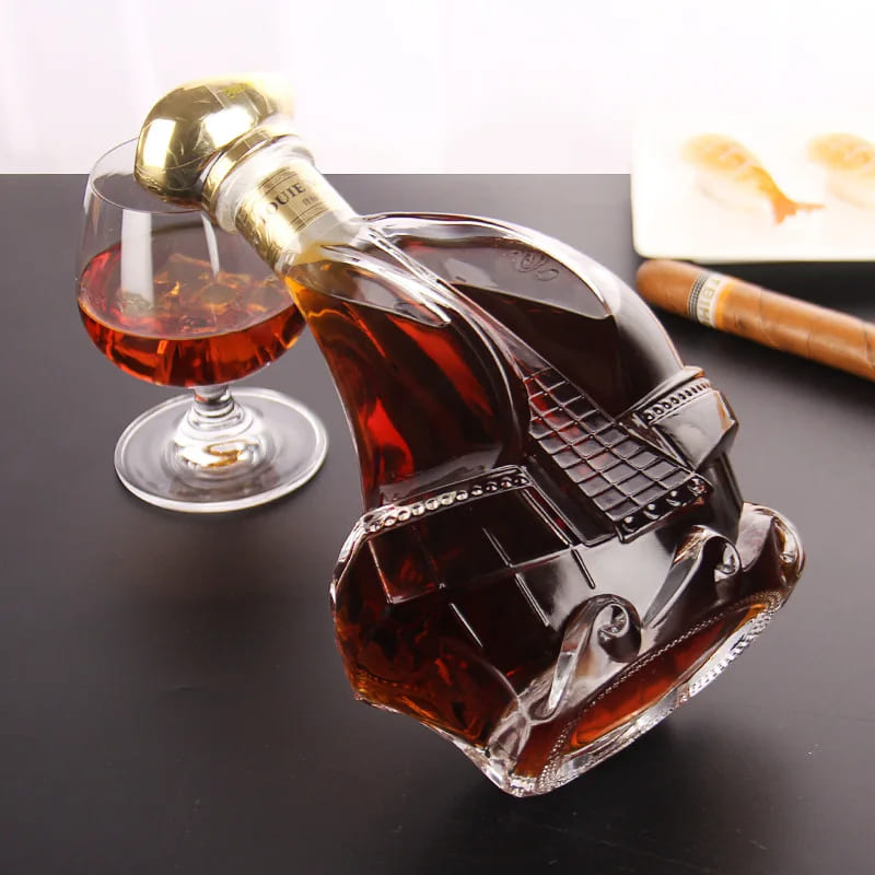 Decanter de Vidro Formato Caravela Para Vinho e Whisky - Casa Elège