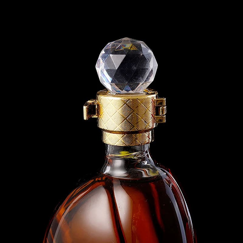 Decanter em Vidro Formato Sapato para Vinho e Whisky - Casa Elège