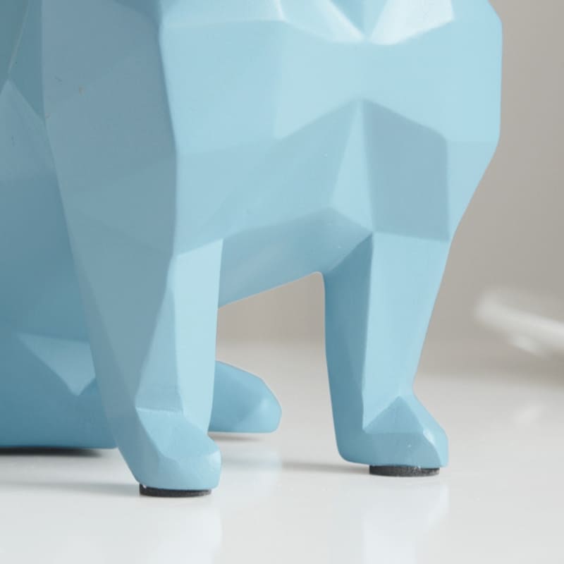 Cofre Decorativo Em Resina Buldogue Francês Compacto - Casa Elège