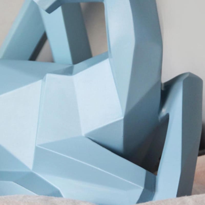 Decoração De Mesa Em Resina Estátuas de 2 Cervos - Casa Elège