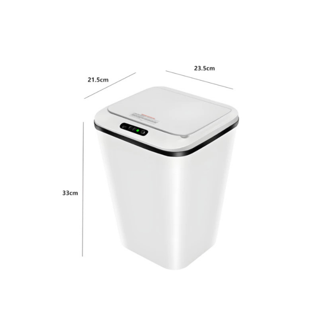 Lixeira Automática com Sensor de Movimento 16L Recarregável