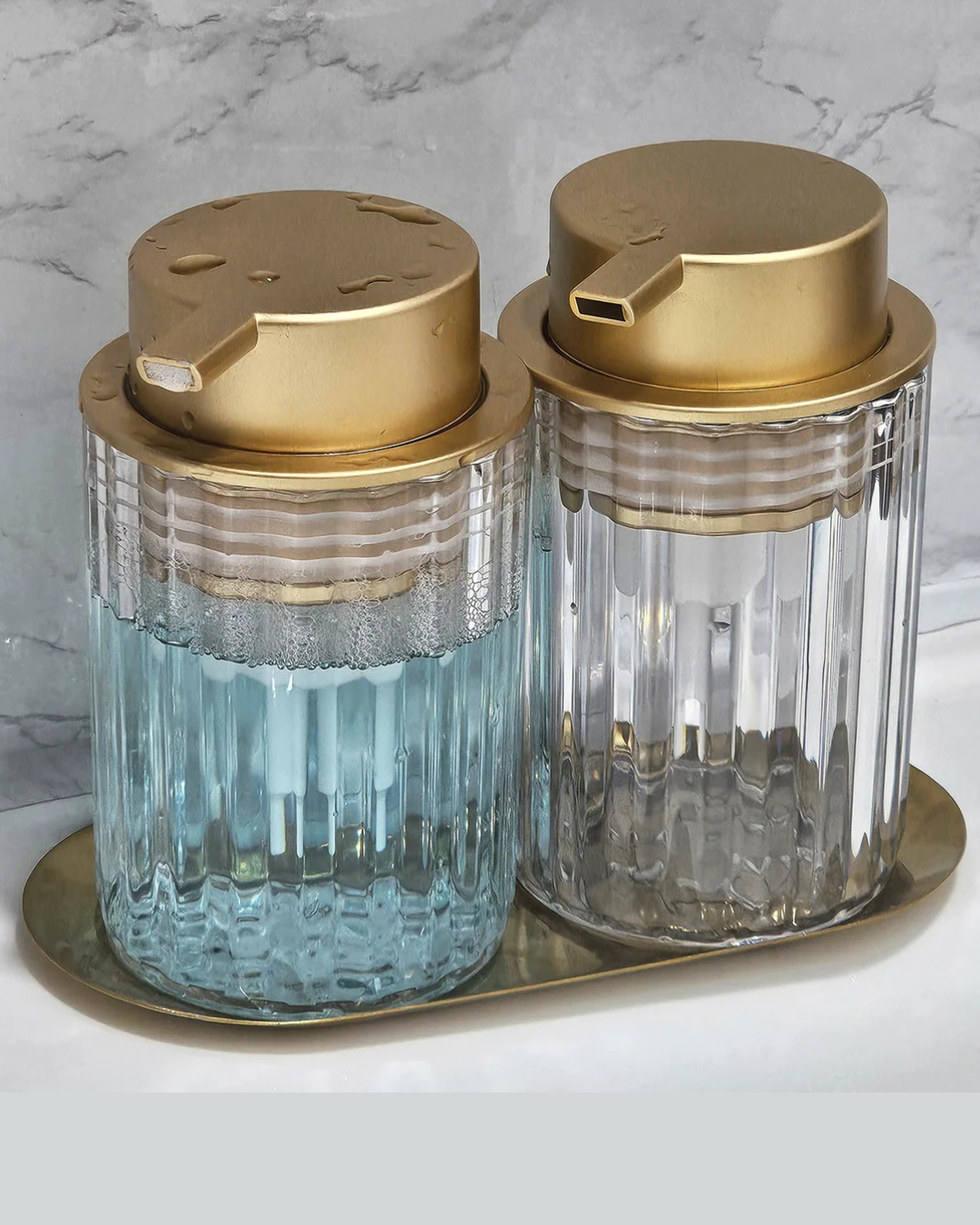 Dispensador de Espuma Transparente com Acionamento Suave - Casa Elège