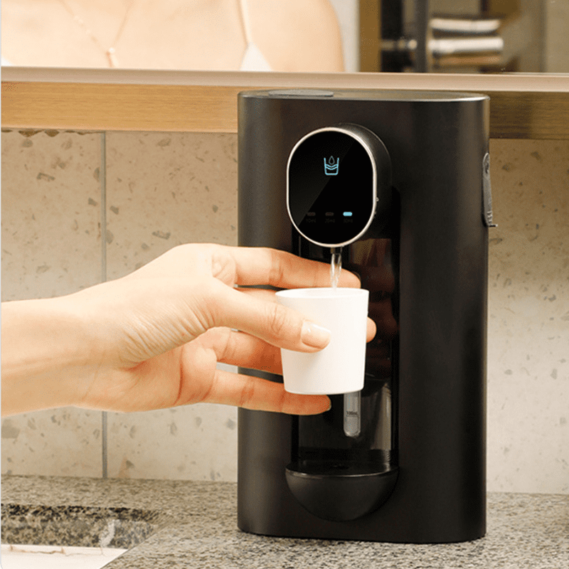 Dispenser Automático de Enxaguante Bucal USB Recarregável - Preto Casa Elège