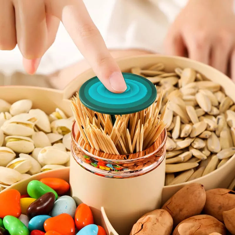Dispenser Organizador Giratório Para Doces e Frutas - Casa Elège