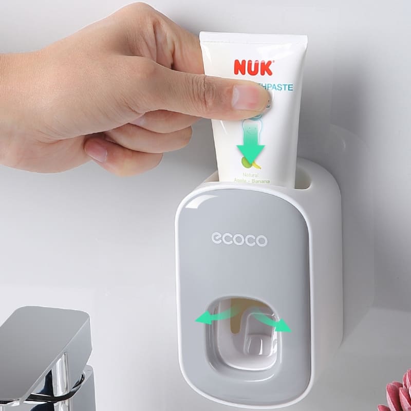 Dispenser de Pasta de Dente Inteligente Sem Toque Compacto - Casa Elège