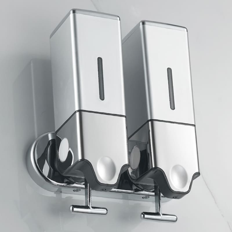 Dispenser de Sabonete Quadrado 500ml Em Acrílico - Casa Elège