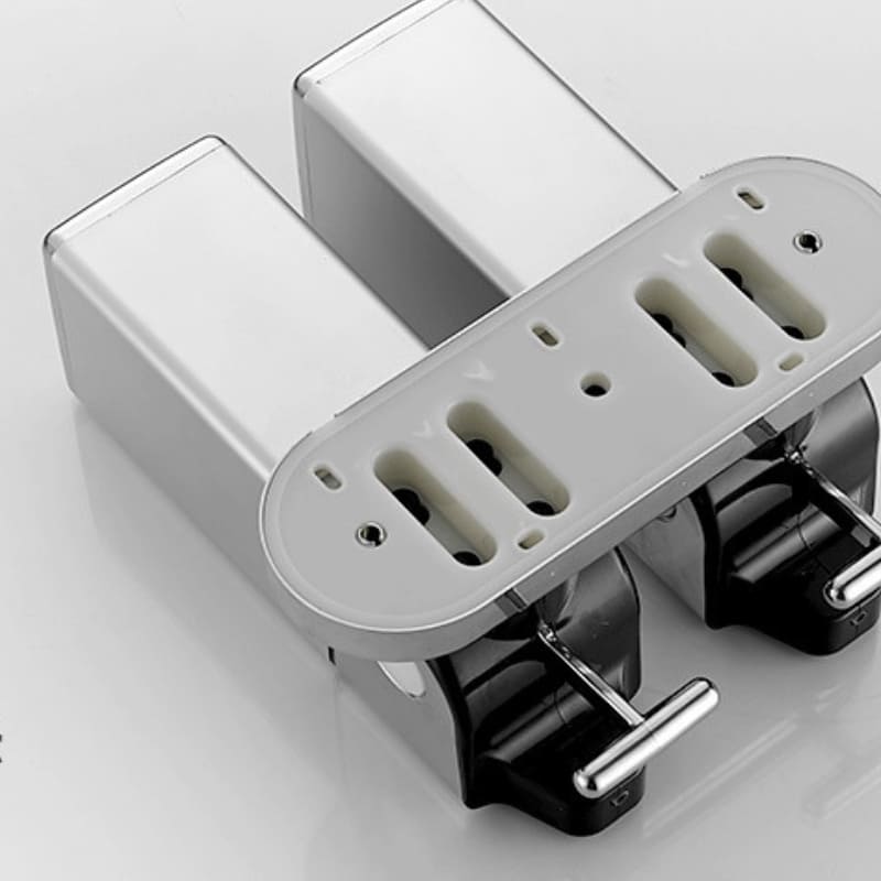 Dispenser de Sabonete Quadrado 500ml Em Acrílico - Casa Elège