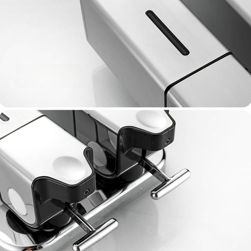 Dispenser de Sabonete Quadrado 500ml Em Acrílico - Casa Elège
