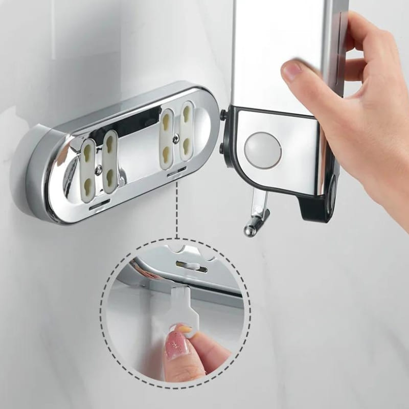 Dispenser de Sabonete Quadrado 500ml Em Acrílico - Casa Elège