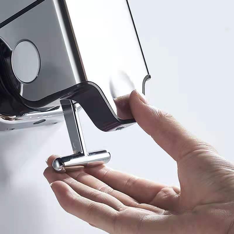 Dispenser de Sabonete Quadrado 500ml Em Acrílico - Casa Elège