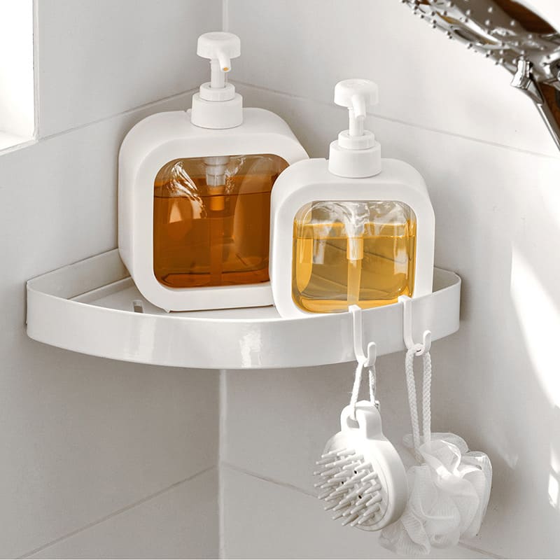 Dispenser de Sabonete Transparente 300ml e 500ml Elegante - Casa Elège