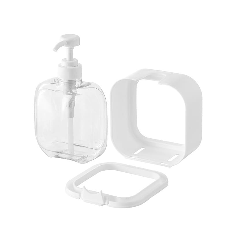 Dispenser de Sabonete Transparente 300ml e 500ml Elegante - Casa Elège