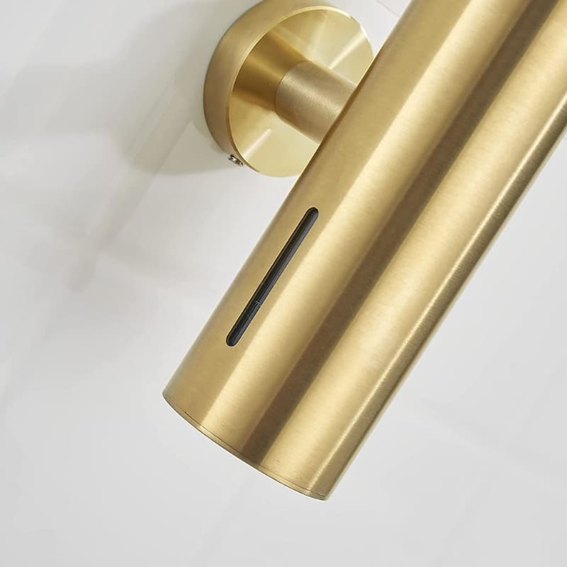 Dispenser de Sabonete Aço Inox Dourado 250ml - Casa Elège