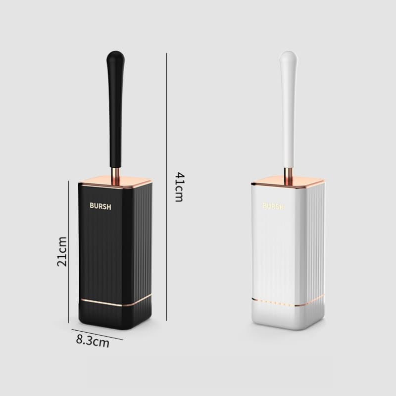 Escova Sanitária em Silicone com Suporte Elegante Compacta - Casa Elège