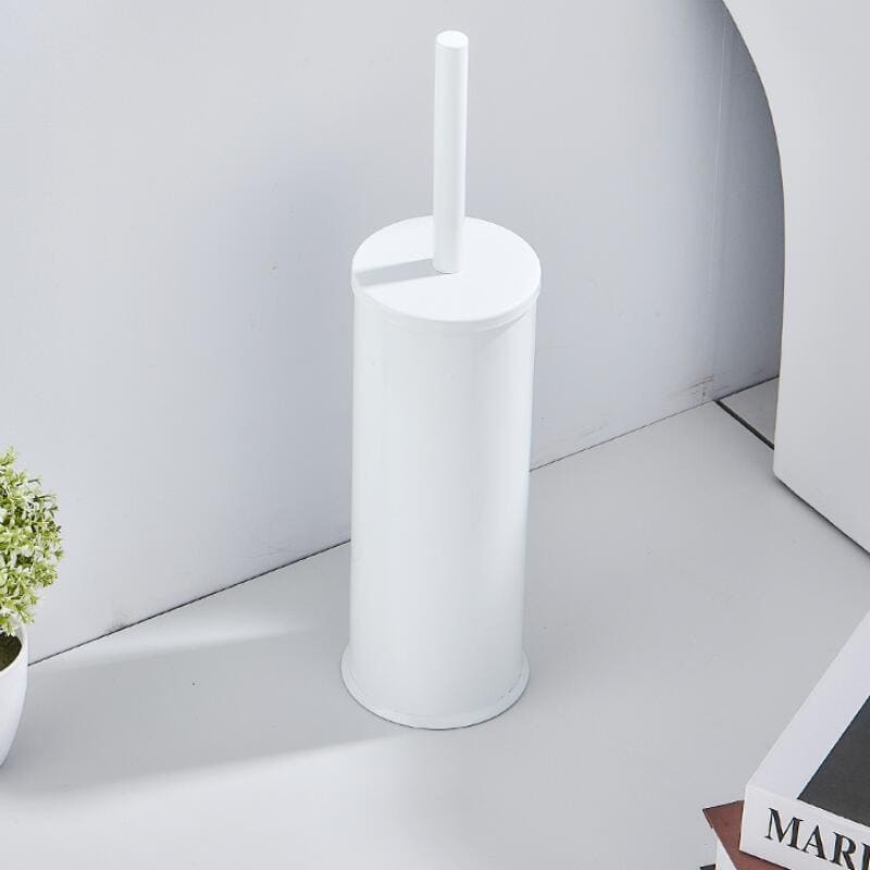 Escova Sanitária Em Alumínio Premium Com Suporte Elegante - Casa Elège