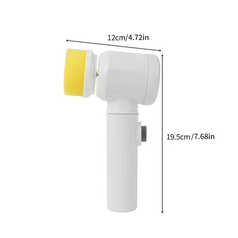 Escova Elétrica Rotativa Multiuso Com Bateria USB - Casa Elège
