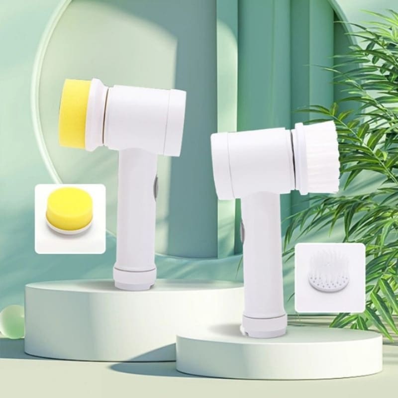 Escova Elétrica Rotativa Multiuso Com Bateria USB - Casa Elège