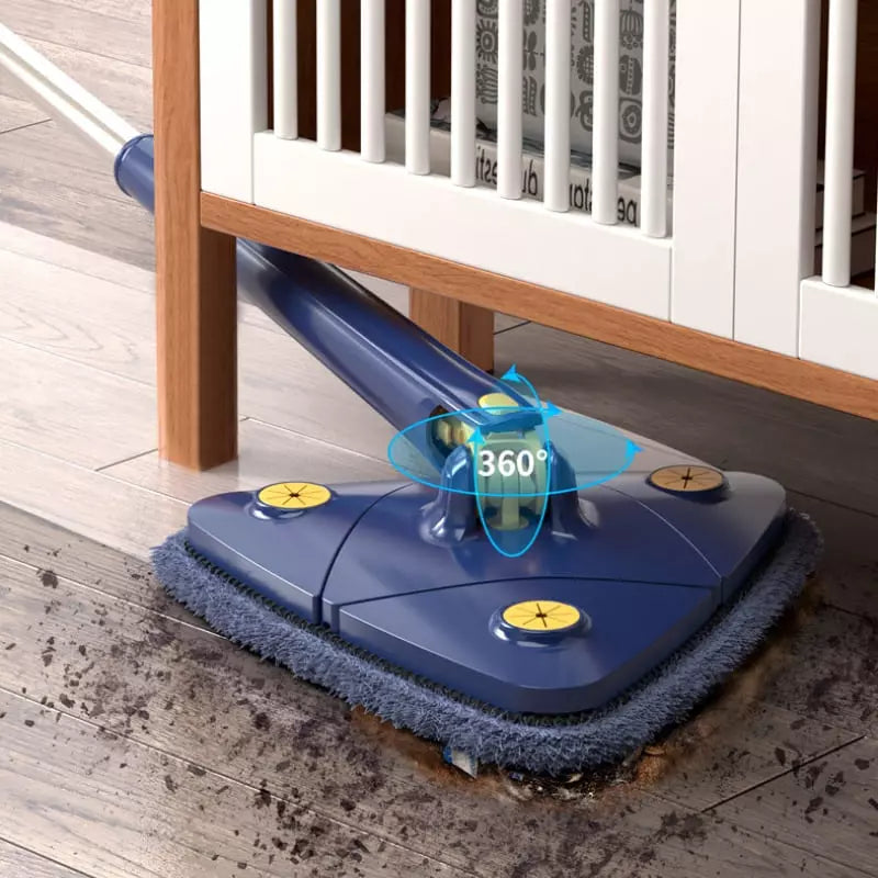 Esfregão Giratório 360 Triangular em Microfibra Kit 5 - Casa Elège