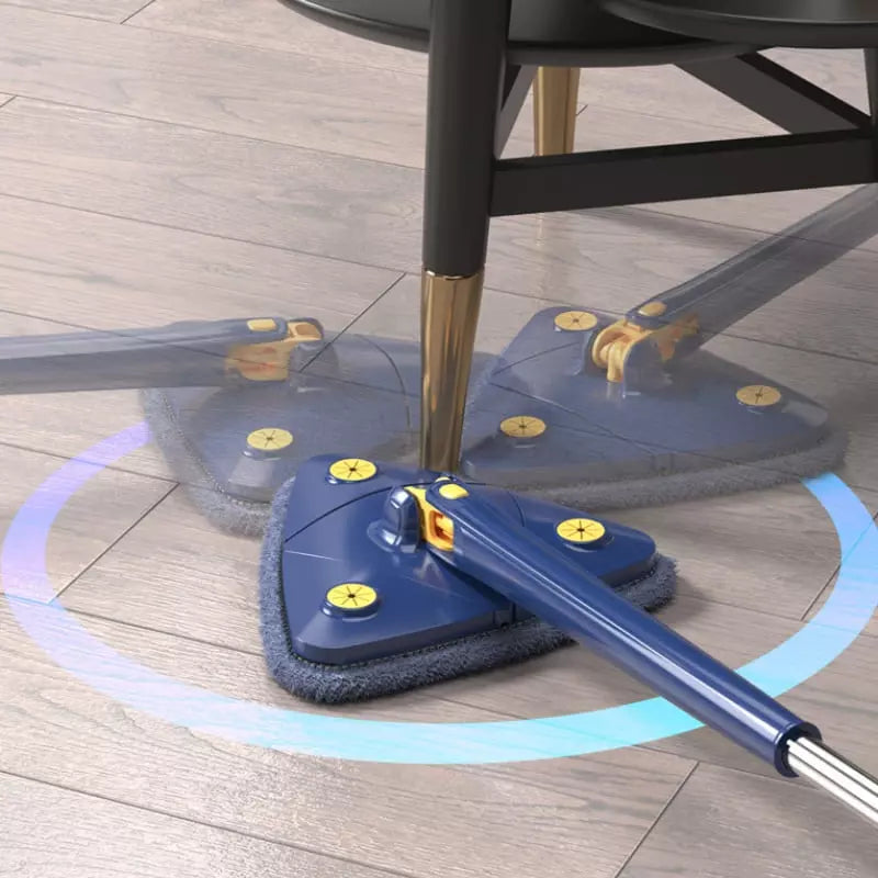 Esfregão Giratório 360 Triangular em Microfibra Kit 5 - Casa Elège