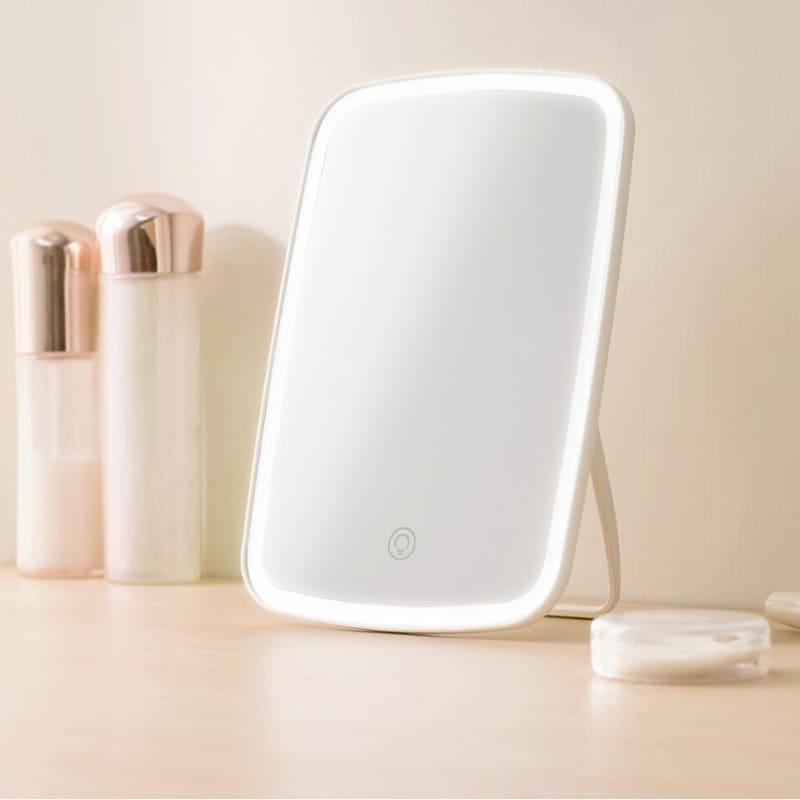 Espelho de Mesa LED Portátil Ajuste de Tom e Intensidade - Casa Elège