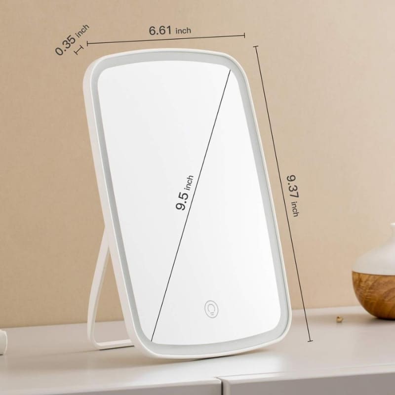 Espelho de Mesa LED Portátil Ajuste de Tom e Intensidade - Casa Elège