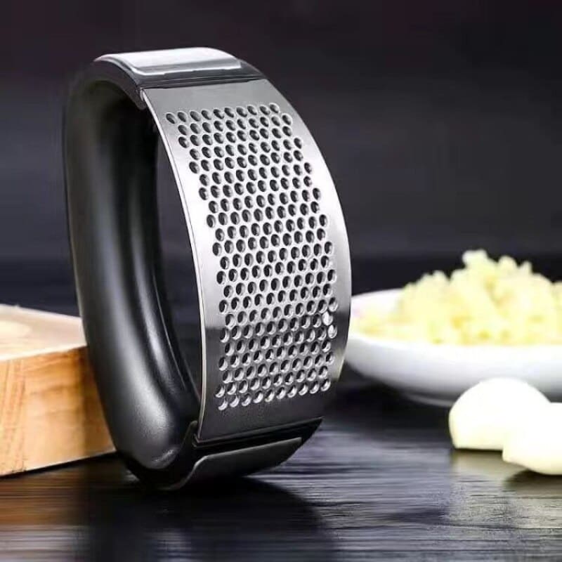 Espremedor De Alho Em Aço Inox Prático e Fácil De Limpar - Casa Elège