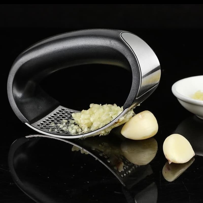 Espremedor De Alho Em Aço Inox Prático e Fácil De Limpar - Casa Elège