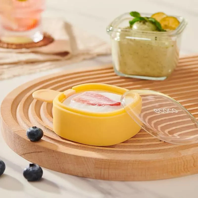 Forma de Picolé de Silicone com Tampa Hermética - Casa Elège