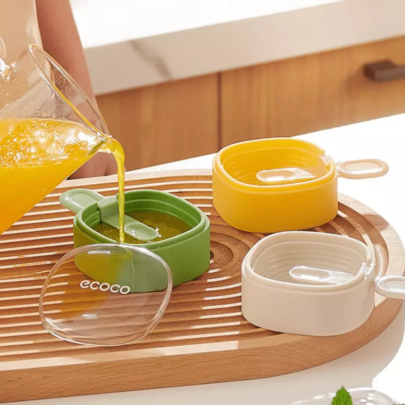 Forma de Picolé de Silicone com Tampa Hermética - Casa Elège