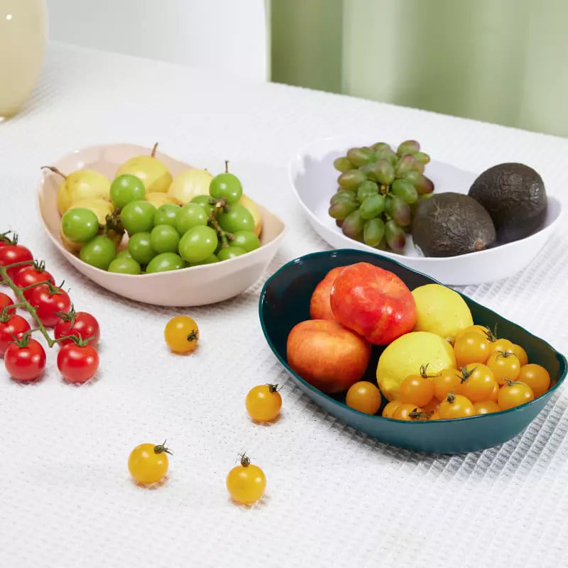 Fruteira de Mesa em Bambu com Cestas Organizadora - Casa Elège