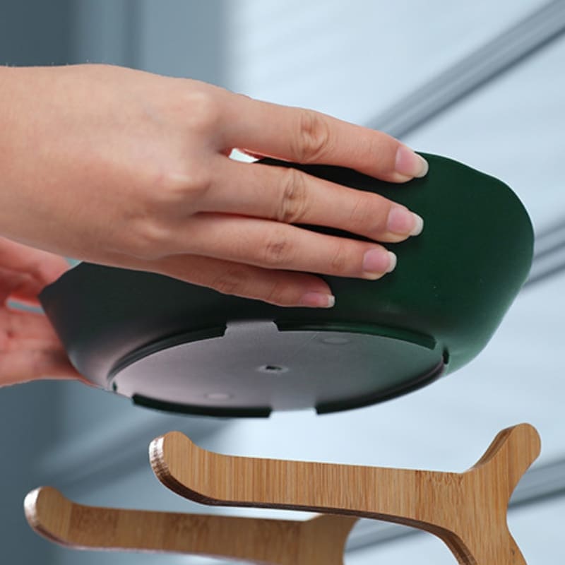 Fruteira de Mesa em Bambu com Cestas Organizadora - Casa Elège