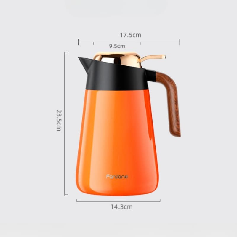 Garrafa Térmica de Inox 1,6L com Separador de Chá - Casa Elège