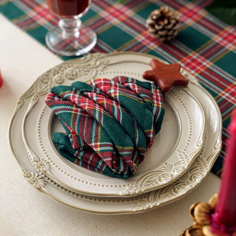 Guardanapos de Natal em Poliéster Reutilizáveis Premium - Casa Elège