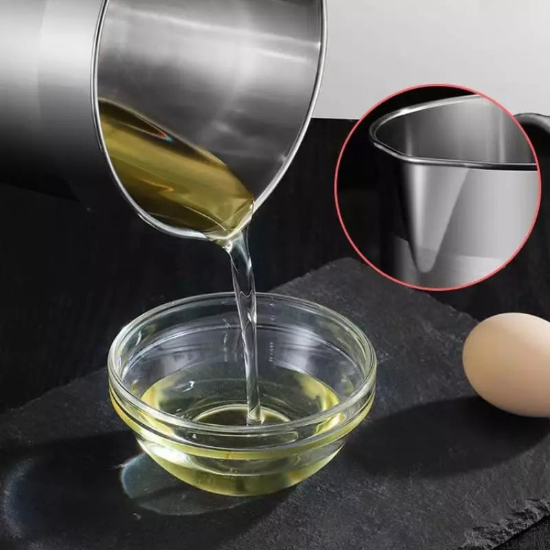 Jarra de Inox 1,5L com Separador de Gema e Tampa - Casa Elège
