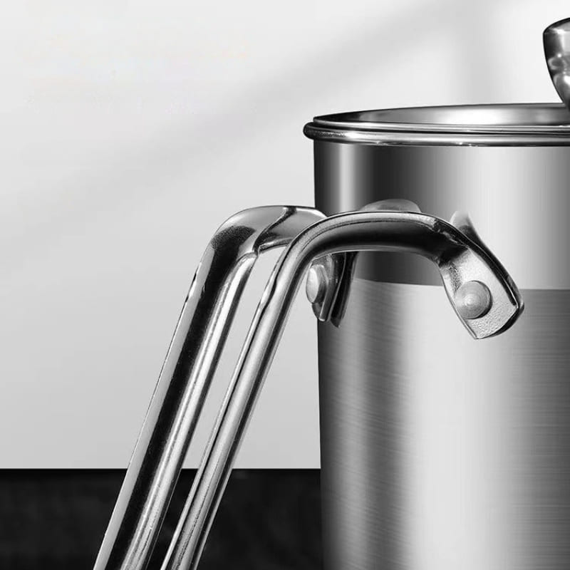 Jarra de Inox 1,5L com Separador de Gema e Tampa - Casa Elège